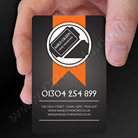 Full Colour Plastic Business Card Example 04