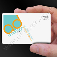 Full Colour Plastic Business Card Example 10