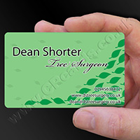 Full Colour Plastic Business Card Example 11