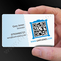 Full Colour Plastic Business Card Example 20