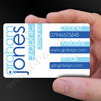 Full Colour Plastic Business Card Example 21