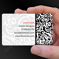 Full Colour Plastic Business Card Example 31