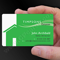 Full Colour Plastic Business Card Example 40