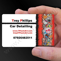 Full Colour Plastic Business Card Example 44